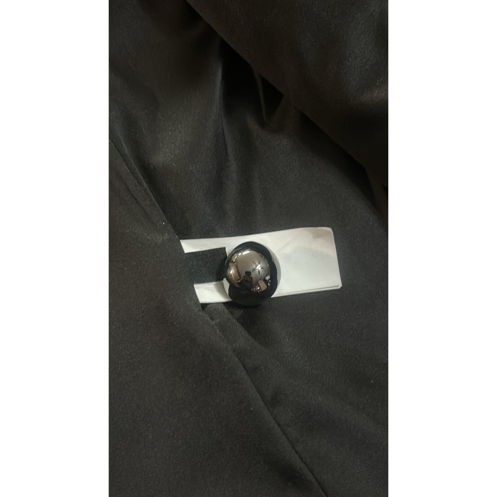 Kate Spade Blazer Jacket Tinsel Metallic Sequel Tweed Black Sz 14 Designers‎ - Picture 14 of 15
